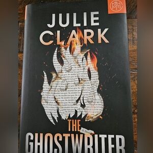 The Ghostwriter Hardcover Book - Black & Orange Cover